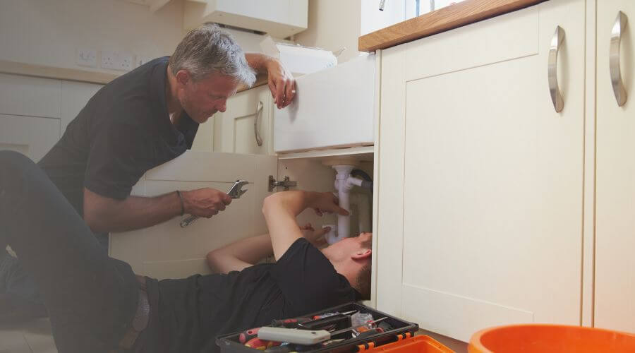 Professional burst pipe repair services in Von Ormy, TX